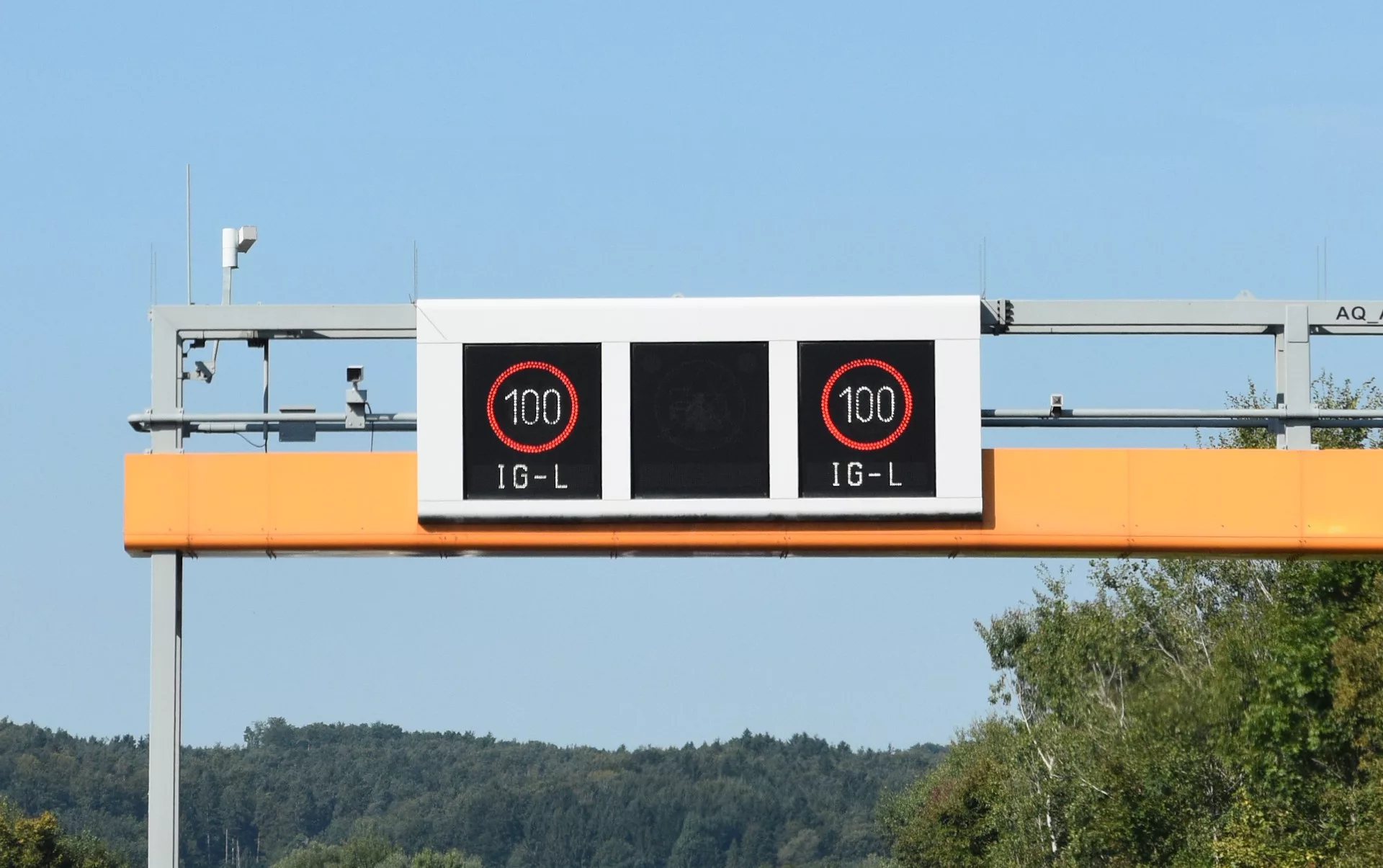 100 kmh-ás IG-L sebességkorlátozás Ausztria