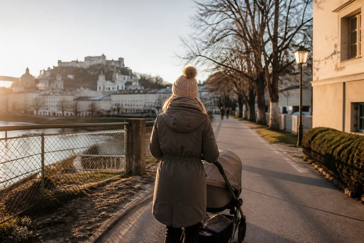 Ausztriai GYES 2026: így működik a Kinderbetreuungsgeld