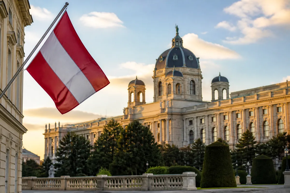 Osztrák állami szimbólumok: himnusz, zászló és címer